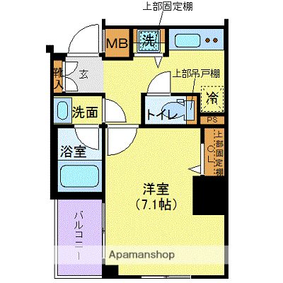 アイルイムーブル錦糸町 3階階 間取り
