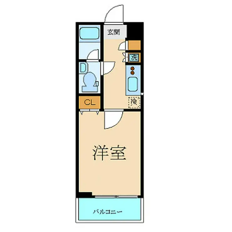 スカイコート東京ベイ・東雲壱番館 1階階 間取り