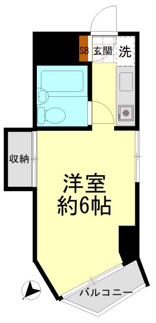 パールシティ小石川 5階階 間取り