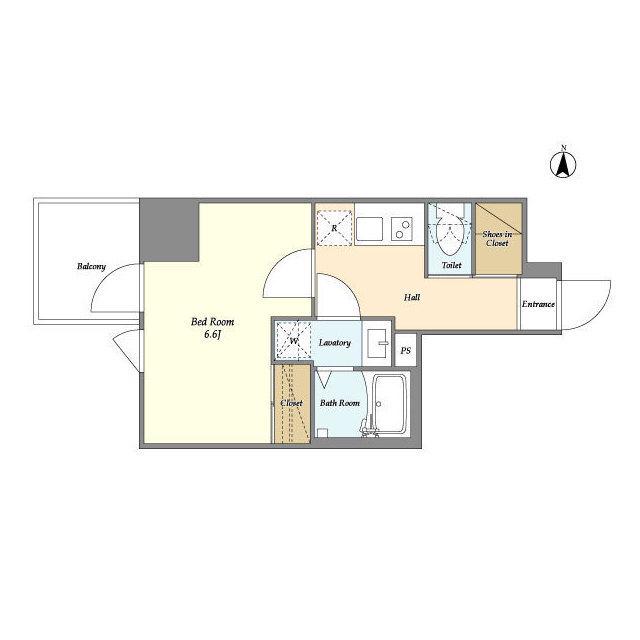 TSレジデンス北上野(1K/9階)の間取り写真