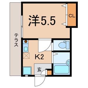 東京都三田線 千石駅 徒歩8分 1階建 築75年(1K)の間取り写真