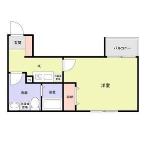 ESTRELLA(1K/2階)の間取り写真