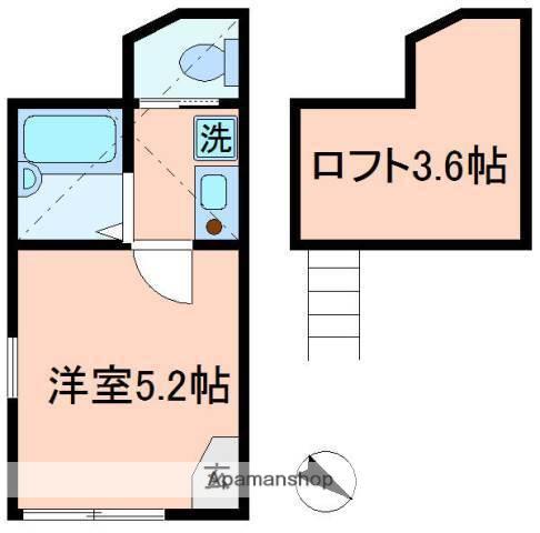 -ネクサス押上-(1K/1階)の間取り写真
