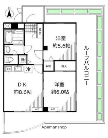 和泉ファミリオG 3階階 間取り