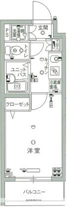 スカイコート練馬平和台 5階階 間取り