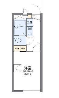 レオパレス武蔵野パーク(1K/2階)の間取り写真