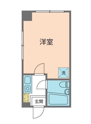 SAC板橋(1K/1階)の間取り写真
