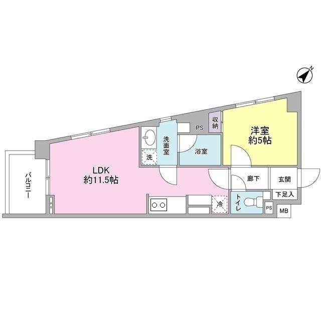 プラン赤羽 2階階 間取り