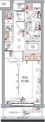 クレヴィスタ板橋志村 2階階 間取り