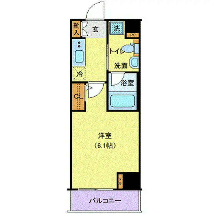 レジオス高井戸 7階階 間取り