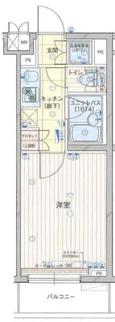 ルーブル桜台 4階階 間取り