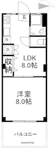 関根マンション 2階階 間取り