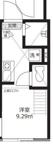 スマイエ高円寺(ワンルーム/1階)の間取り写真
