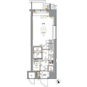 セジョリ大泉学園Ⅱ(1K/4階)の間取り写真