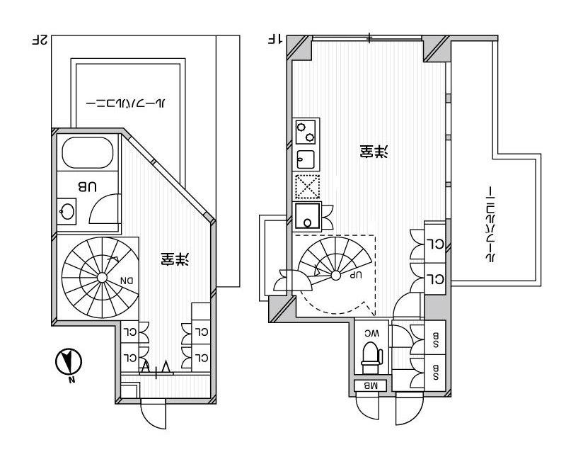 ラ・ステージ坂町(1LDK/5階)の間取り写真