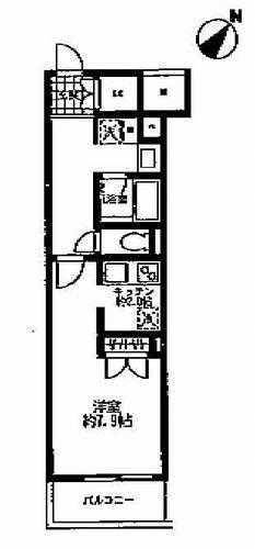 プライマル小石川 2階階 間取り