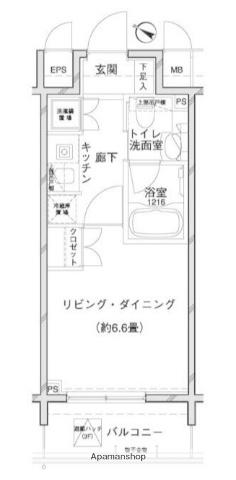 THEパームス田園調布 4階階 間取り