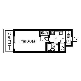 メインステージ目黒南 7階階 間取り