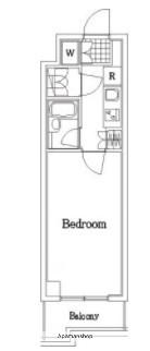 ルーブル上池台弐番館 2階階 間取り