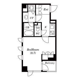 コトー赤坂 3階階 間取り