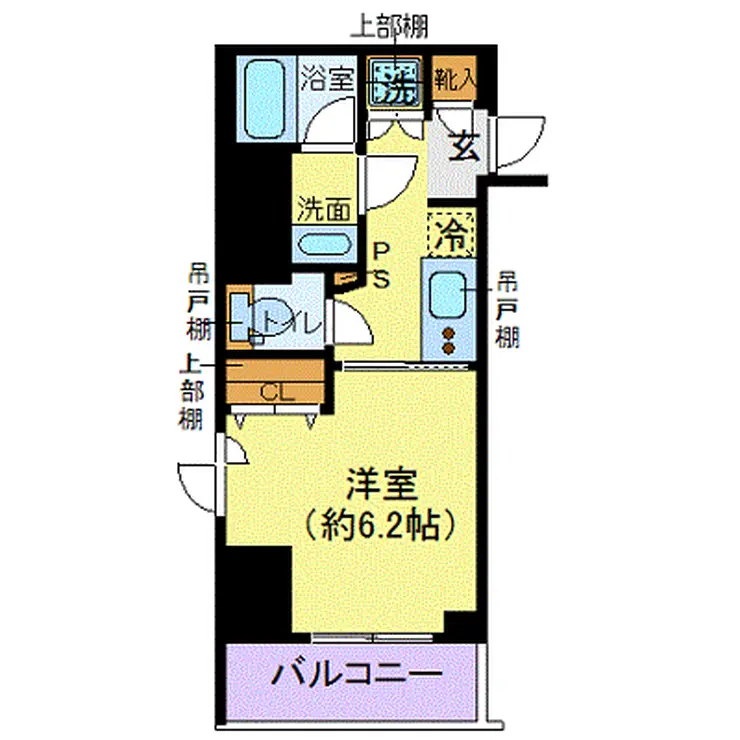 クレイシア五反田駅前 5階階 間取り