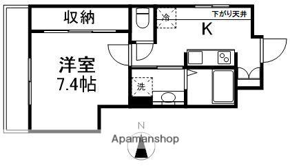 ASSORTBOX(1K/3階)の間取り写真