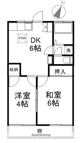 光荘2号館 1階階 間取り