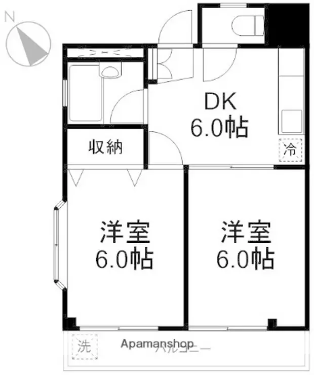 フレールメゾン 2階階 間取り