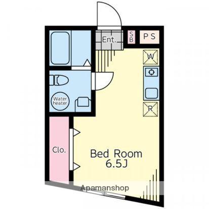 コンフリエ久が原(ワンルーム/2階)の間取り写真