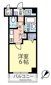 グランヴァン南雪谷 1階階 間取り