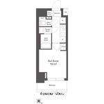 SS.FLAT北品川(1K/4階)の間取り写真