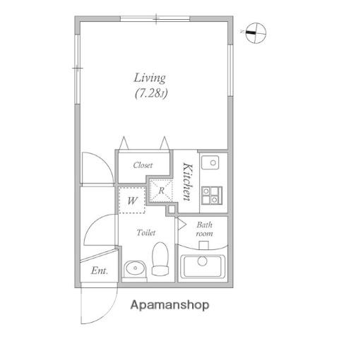 MODULOR池上 1階階 間取り