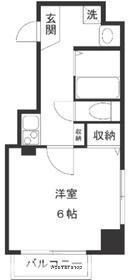 アーバンライフ大井町(1K/7階)の間取り写真