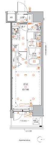 クレイシアIDZ蒲田 7階階 間取り