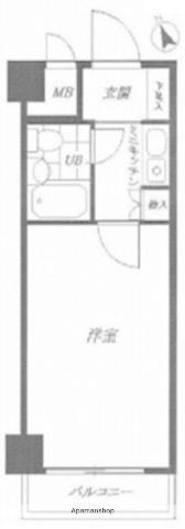 ヴェラハイツ大森(1K/3階)の間取り写真