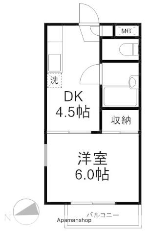 フィロス大屋敷 1階階 間取り