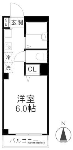 グランデ伊藤 2階階 間取り