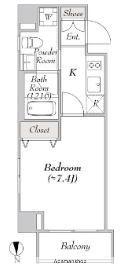 MIRIA RESIDENCE NAGAHARA(1K/3階)の間取り写真