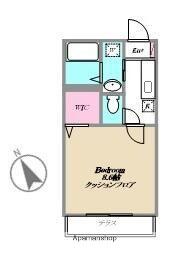 サンビレッジ 1(1K/1階)の間取り写真