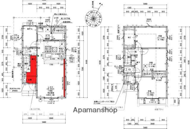 東急池上線 雪が谷大塚駅 徒歩5分 2階建 新築(3SLDK)の間取り写真