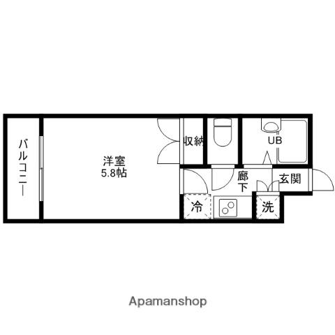 グラントゥルース目黒花房山 1階階 間取り