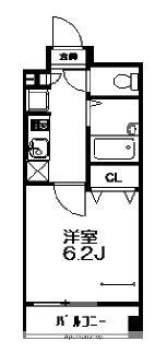 フェルデ本蓮沼 3階階 間取り