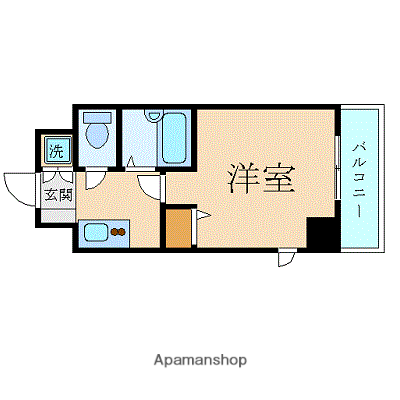 スカイコート東大前壱番館 6階階 間取り
