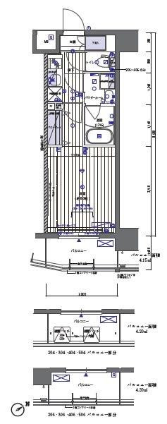 メインステージ板橋本町 5階階 間取り