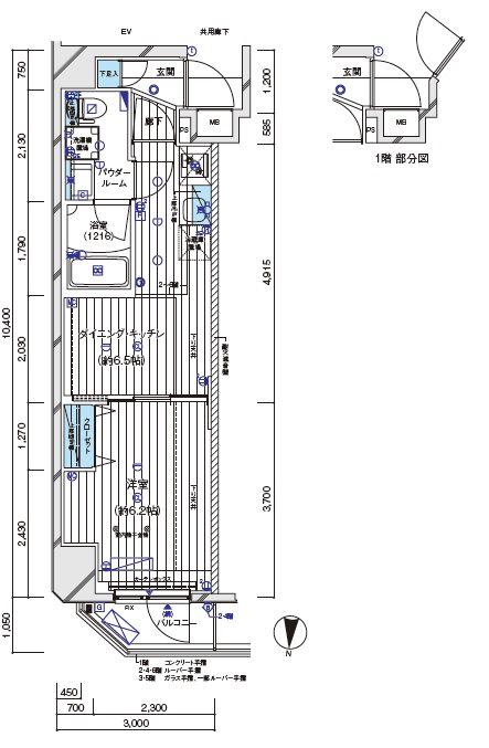 メインステージ板橋WEST 4階階 間取り