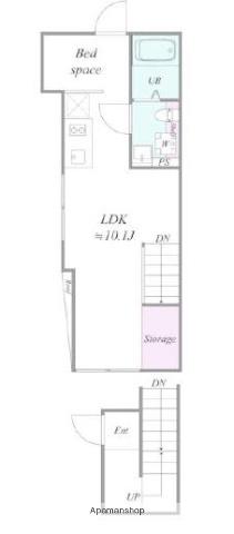 GRANDE MAISON SUGAMO(1LDK/3階)の間取り写真