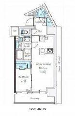 プライマル御茶ノ水(1LDK/7階)の間取り写真