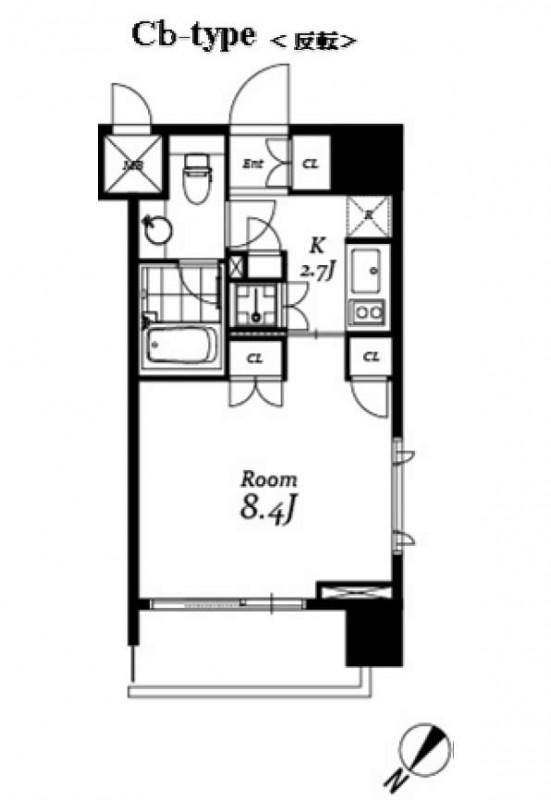 チェスターコート御茶ノ水 12階階 間取り