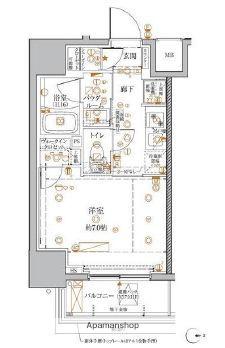 クレイシアIDZ王子マークプレイス 9階階 間取り