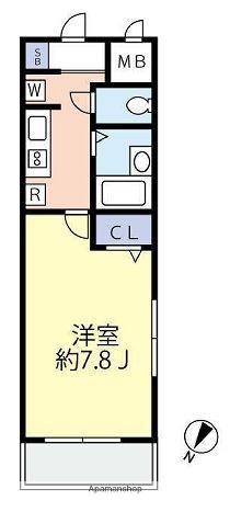 グランヴァン駒込染井 3階階 間取り